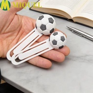 MIQUELZA 3D Printed Soccer Field Bookmark, 3D Printed Unique Decorative 3D Football Bookmarks, Styli