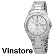 [Vinstore] Seiko 5 SNKK87 Automatic 21 Jewels Stainless Steel Silver Dial Men Watch SNKK87K SNKK87K1