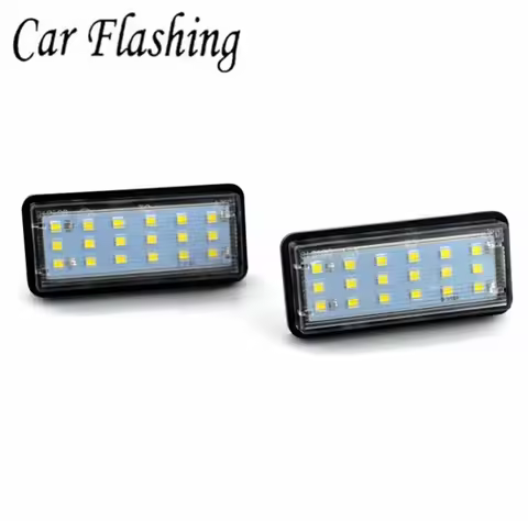 Car LED Number License Plate Lights 12V for Toyota Land Cruiser Prado 120 Land Cruiser 200 Lexus LX4