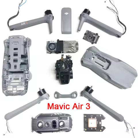 Original Mavic Air 3 Motor Arm Front Left Motor Arm Rear Right Motor Arm Middle Frame Upper Shell ES