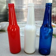 330ml Blue Beer Bottle Home Brew Beer Bottle Glass Decoration Wine Bottle Craft Brewed Beer Bottle E