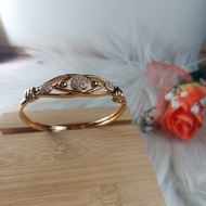 [Pay On The Spot] Women's Side Key Bracelet/Anti-Fade & Rust-Resistant Bangel Bracelet