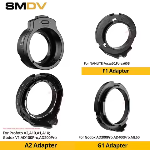 IN Stock New SMDV Flip A2 F1 G1 C1 Adapter Parabolic Out Door Softbox for Flip 20 24 28 Quickly Rele