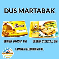50 Pcs/ Martabak Boxes Thick/ Martabak Boxes Snack Boxes Cake Boxes Size 20x13x4 cm and 21x13x4.5 cm