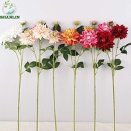 SHANLIN Artificial Dahlia Flower, Real Touch Handmade Simulation Big Dahlia, Photography Props Reali