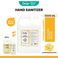 Cleanse360 Osmanthus Blossom Scent Hand Sanitizer 75% Ethanol Alcohol [Liquid/Spray Refill - 5000ml / 5L / 5 Liter]