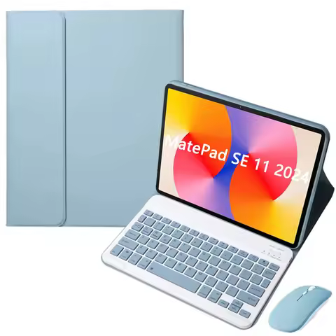 Case with Keyboard and Mouse for Huawei MatePad SE 11 Case 11'' Funda MatePad SE 11 2024 Keyboard Ru