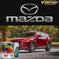 [MAZDA] VIRCOAT AIKKA 46V SOUL RED/ Candy Red 2K Car Paint Motor Paint / Cat Bancuh Kereta 糖果漆