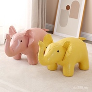 Stool Animal Elephant Shoe Changing Stool Stool Doorway Children Cute Low Stool Stool Animal Elephan