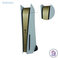 CUO Carbon Fiber for PS5 Disk-based Edition Skin Sticker Decal Cover for PS5 Console