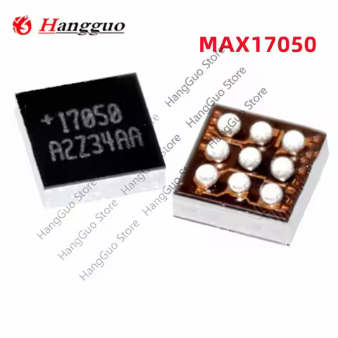 10pcs/Lot Original MAX17050 17050 MAX17050X+T10 BGA9 Battery power detection IC