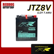 แบตเตอรี่ RR JTZ8V เทียบเท่า Yuasa YTZ8V สำหรับ Yamaha YZF-R3 / Honda CBR250R CBR300R CB300F  CBX250