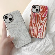 Wavy Pattern Phone Case Suitable For iphone 11/12/13/14/16 Pro Max iphone 15 Pro Max Drop resistant 