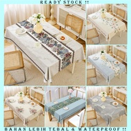 Premium PVC Table Cloth 140x180 / Waterproof Dining Table Cloth 140x180