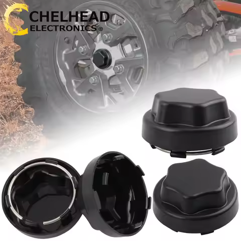 Center Wheel Cap Cover UTV Tire Rim Hub Covers for Polaris RZR PRO XP 2020 2021 for Can-Am Defender 