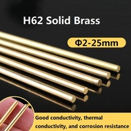 H62 Solid Brass Rod Round Copper Strip H5 Brass Column