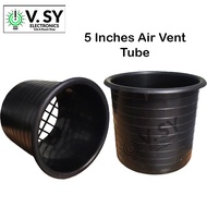 5 Inches Plastic Air Vent Tube Exhaust for DIY Audio Speaker Sound System Accessories Baffle Box