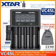 (Upgrade version New!!) เครื่องชาร์จ Xtar VC4SL QC3.0 Charger ชาร์จไว ฟังก์ชั่นการใช้งานครบ ของแท้โ