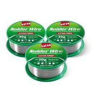 20g/50g/100g Sn99.3-Cu0.7 Lead-Free Solder Wire, 0.6/0.8/1.0mm Rosin Core, For Electrical Repair And