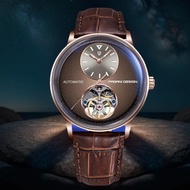 Pagani Design 2025 New Original 42mm Men's Mechanical Automatic Watch Stainless Steel Watch Tourbill