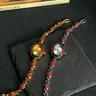 Vintage Watch Ladybug Sun Pattern Head Quartz Watch Vintage Decorative Watch