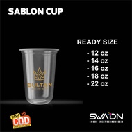 16 oz Oval Cup Screen Printing 16 oz Oval Drink Cup Screen Printing/ 16 oz Oval Plastic Cup Screen P