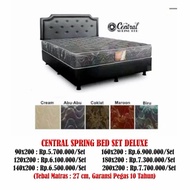 Central Spring Bed Set Deluxe 90x200 (cm)
