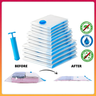 Vacuum Bag Travel Storage Resealable Vacuum Storage Bag Compression Bag Reusable Space Saving Seal B