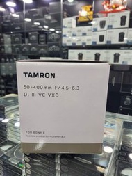 全新 Tamron 50-400mm F/4.5-6.3 Di III VC VXD for Sony E mount ( A067 ) 騰龍 索尼 50-400 50 - 400 銀河攝影器材公司