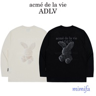 acme de la vie ADLV FUZZY RABBIT LONG SLEEVE T-SHIRT