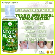 ✧ ╳ ☺ Bitoon Herbal Oil Bitoon Oil Original Bitoon Herbal Oil Original Tunaw ang Bukol Goiter Cyst