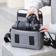 Digital Camera Bag For DSLR, Travel Essentials & Holiday Essentials - Waterproof Nylon Shoulder Case