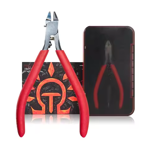 DSPIAE ST-A Single Blade Nipper 3.0 Pliers Multifunctional Bent Non-Scale Long Nose For Electrical P