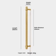 Brass Handles Wardrobe Door Handles Vintage Drawer Knob And Handle Kitchen Cabinet Door Handle Gold