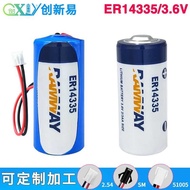 RAMWAY RAMWAY ER14335 Smoke Alarm Hydrogen Sulfide Detection Temperature Humidity Recorder 3.6V Lith