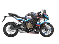 Hugsticker สติ๊กเกอร์ติดรถ สติ๊กเกอร์ CBR650F ลาย Tri Color