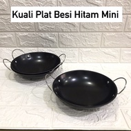20cm mini black iron plate wok, small mini wok