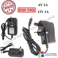 AC/ DC Power Adaptor 12V1A / 6V2A AC to DC Power Supply Adaptor Charger