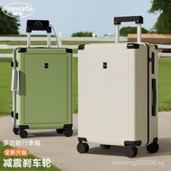 Luggage Suitcase with Universal Wheels Summer Color Travel Case201-inch multifunctional brake shock-