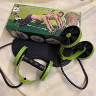 Fevoflex xtreme 多功能健身器械 健身滾輪 腹肌 平板支撐 仰臥起坐 划艇機 二頭肌三頭肌 啞鈴