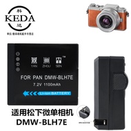 Suitable for Panasonic Lumix DMC-GF7 GF8 GF10 GF9 Mirrorless Camera Battery+Charger BLH7E