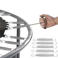 ✿ Replacement Trampoline Spring  Durability Trampoline Parts Tapered Design Silver Trampoline Spring