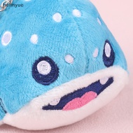 HE  Kawaii Baby Shark Keychain Stuffed Sea Animal Plush Toys Cute Whale Stuffed Kid Birthday Gift Bag Pendant n