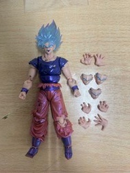 龍珠 SHF 孫悟空 超級撒亞人藍神 戰損版