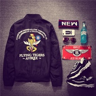 ZZOOI Bomber Jacket  Mens Fashion spring Autumn Military Motorcycle Print aircraft Jackets Men Fligh