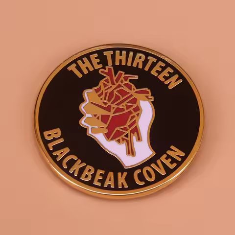 Witchy Wicca Magic Lapel Pin Glow In The Dark Badge Pagan Goth Gifts for Witches Enamel pin