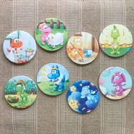 小恐龍 繪本風 鶯歌陶瓷吸水杯墊