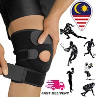 Premium Four Spring Protective Knee Guard Support Adjustable Fit Sport Pelindung Lutut Kaki 膝盖护垫