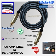 made in japan - Audio cable Professional speaker cable/ RCA Amphenol to RCA Amphenol - JUAN AUDIO