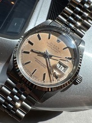 🌈🌈新返貨啦🌈🌈Vintage Rolex DateJust 16014 ❤️❤️原裝三文魚路軌羅馬字面 淨錶 ❤️❤️狀態一流（CWB)